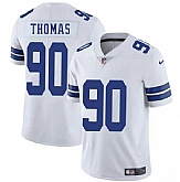 Men & Women & Youth Dallas Cowboys #90 Solomon Thomas White 2025 Vapor Untouchable Limited Stitched Jersey,baseball caps,new era cap wholesale,wholesale hats